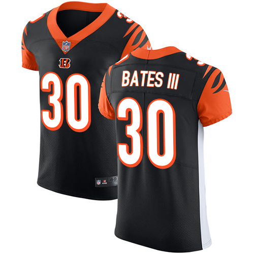 Nike Bengals #30 Jessie Bates III Black Team Color Men's Stitched NFL Vapor Untouchable Elite Jersey - Click Image to Close